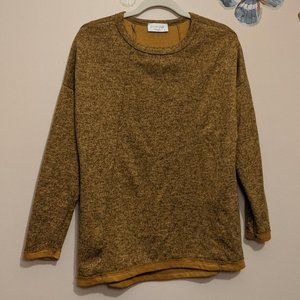 Lavender Field Fleece Top
